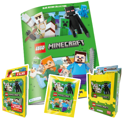 LEGO MINECRAFT ADVENTURE MODE STICKER COLLECTION – Album Figurine